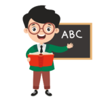 Image d'un bon homme enseignant de langue